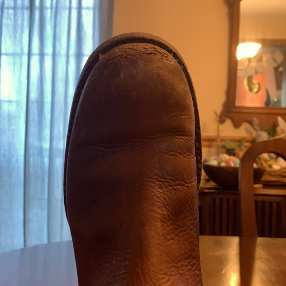 MOMA Rustic Brown Leather Handmade Boots. Worn-in and ready to ride. - Picture 5 of 9